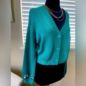 O’Neil cardigan size medium nwt